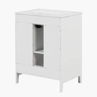 24'' Single Bathroom Vanity Base Only