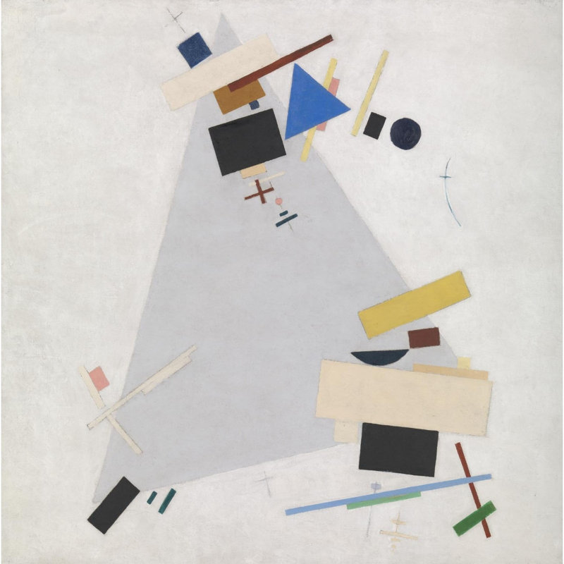 Dynamic Suprematism (1916), 15" H x 15" W