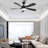 52 Inch Modern Ceiling Fan With 3 Color Dimmable 5 ABS Blades Remote Control Reversible DC Motor With Led Light-138084868-138084870