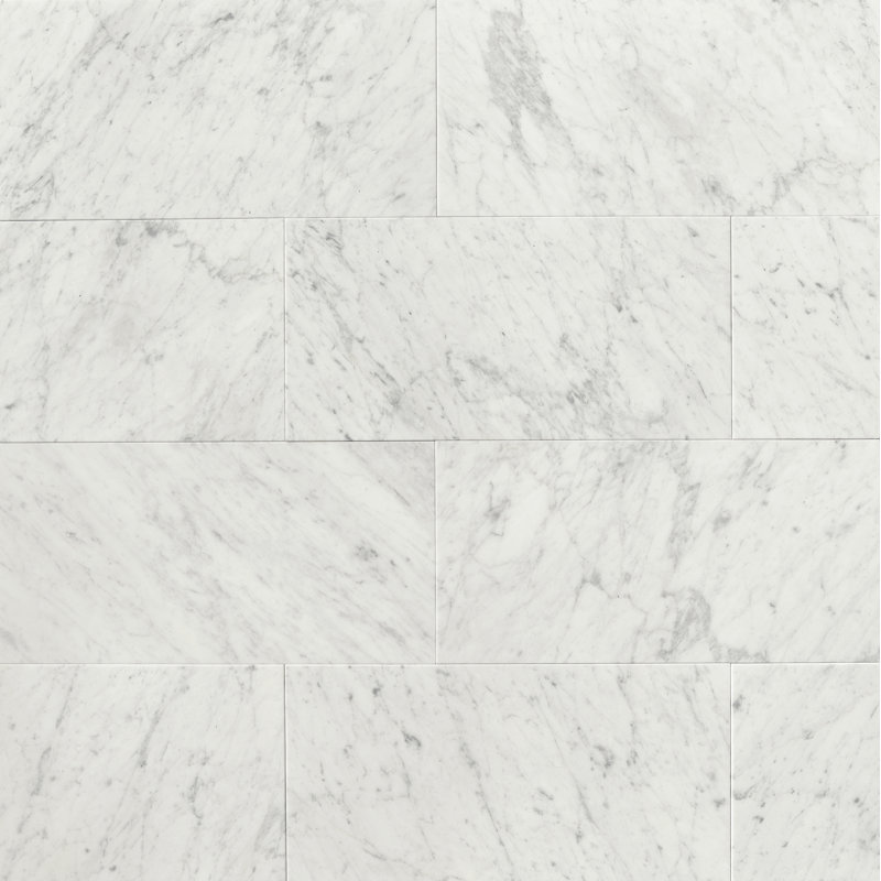 12" x 24" Marble Look Wall & Floor Tile
