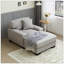 Chaise longue rembourrée Yulinda-327813727
