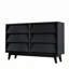 Commode double 6 tiroirs Vintage-358615681
