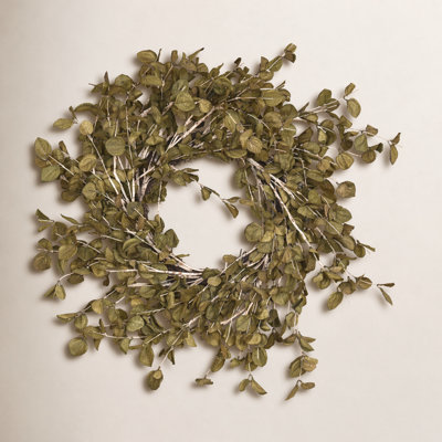 24'' Handcrafted Faux Eucalyptus Wreath