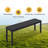 Allanah Metal Outdoor Bench-917780247