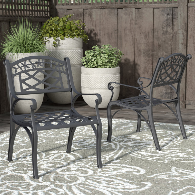 Algrid Premium All-Weather Wicker Outdoor Dining Armchair