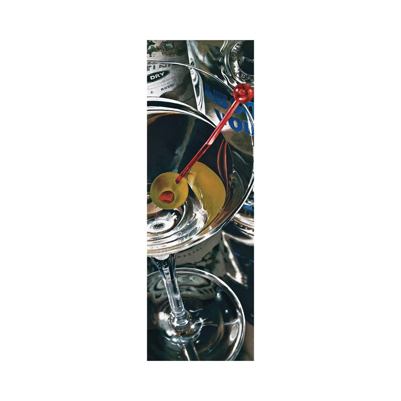Martini Lounge by Stefano Ferreri - Wrapped Canvas Print, 30.48 cm H x 91.44 cm W x 1.91 cm D