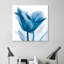 Lust Blue Tulip_H30 - Wrapped Canvas Print-2026292901