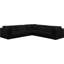 Canapé modulaire de coin réversible de 114 po de large Issak-87141450