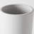 17" White Abstract Cylinder Ceramic Table Vase-259057234