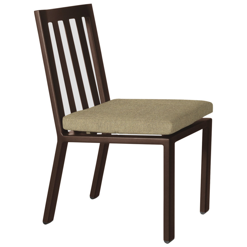 Aris Outdoor Dining Side Chair, Copper Creek, Sahara Cafe