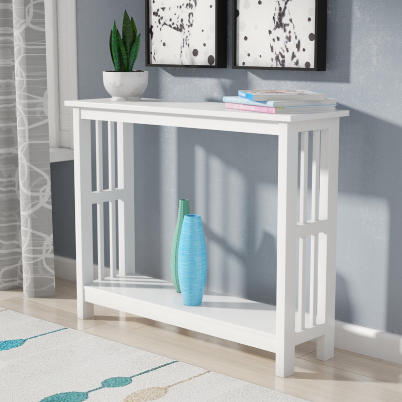 Meribelle 39.5'' Console Table, White