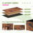 39.37'' W 9-Drawer Fabric Dresser with Wood Top, Storage Chest-1051352647