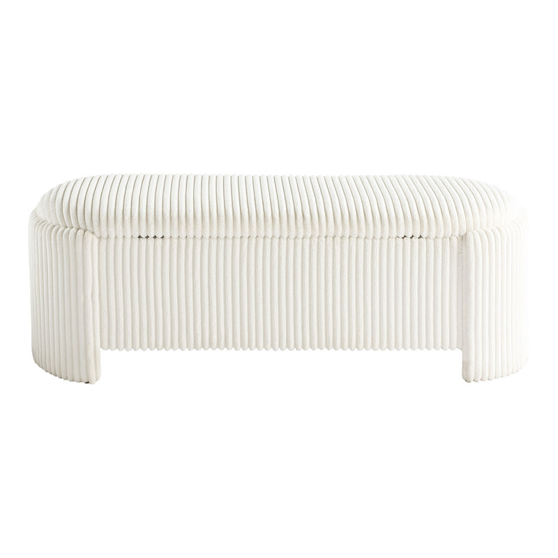 Patt Storage Bench, White