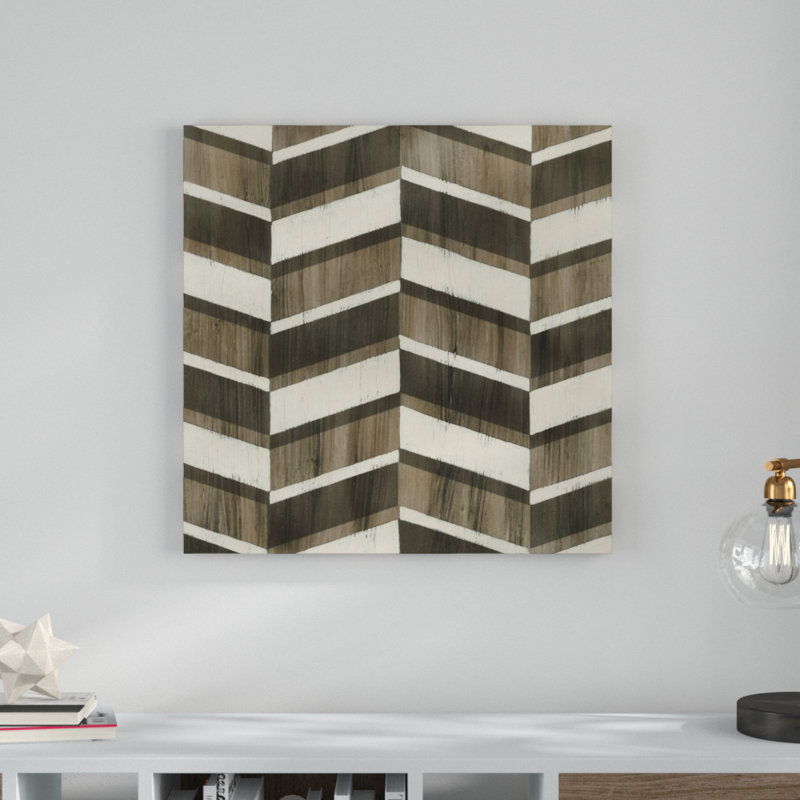 «Driftwood Geometric VII», impression sur toile, H 30 po x l 30 po