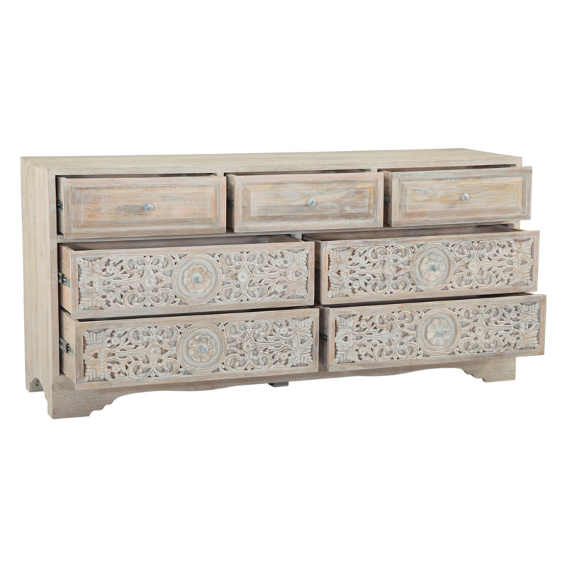 7 - Drawer Solid Wood Dresser