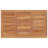 Shoshanna 6 - Person Teak Wood Patio Dining Set with Rectangular Table-1362787919