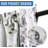 Valance for Kitchen Windows/Living Room/Bedroom Blackout Rod Pocket Valance Curtains, 2 Panels-1115358814