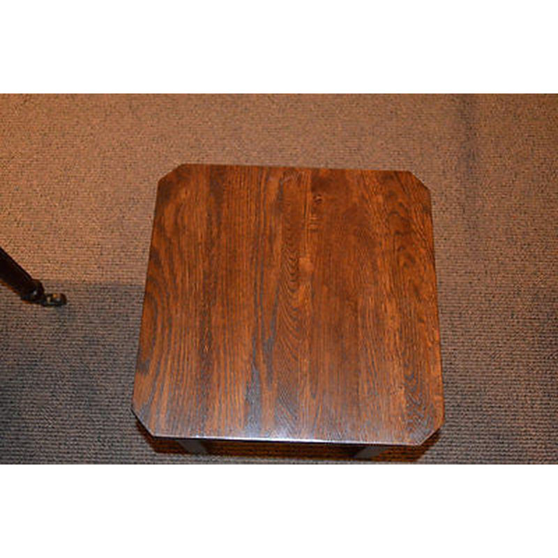 Hardester Solid Wood End Table, Walnut