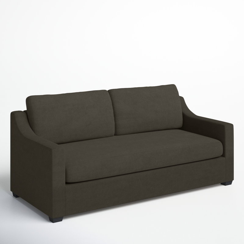 Cranbrook Upholstered 88'' Sofa, Bella Ash Performance Velvet