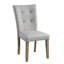 Chaise rembourrée (ensemble de 2)