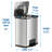 AirStep Stainless Steel Step On Kitchen Trash Can - 13 Gallons