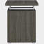 Bureau réversible à 3 tiroirs gris patiné-1768302938