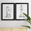 Chess Room Study I - Ensemble de 2 reproductions d'art sur toile-947961056-947961057