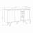 Modern Console Table with Soft-Close Hinges, Sandstone & Oak Finish, 55.9 x 32.7 x 14.0 inches | 100% Melamine Coated Particle Board, Metal Legs | Wall-Mountable Design with Numerous Shelves for Scandinavian Style