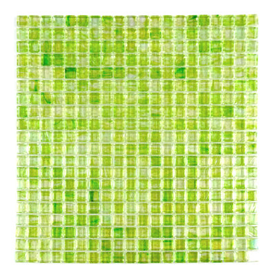 Carrelage mosaïque en verre nacré 0,63 "x 0,63" Honey Berries