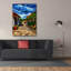 «Epic Graffiti» Colombian Steets »par Dante Plata, art mural sur toile, 40 po x 54 po-114790780