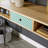 Esteban Modern 1 Drawer Writing Desk Console Table