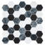 Channing 2 in. Hexagon Honeycomb Mosaic Tile-50210689