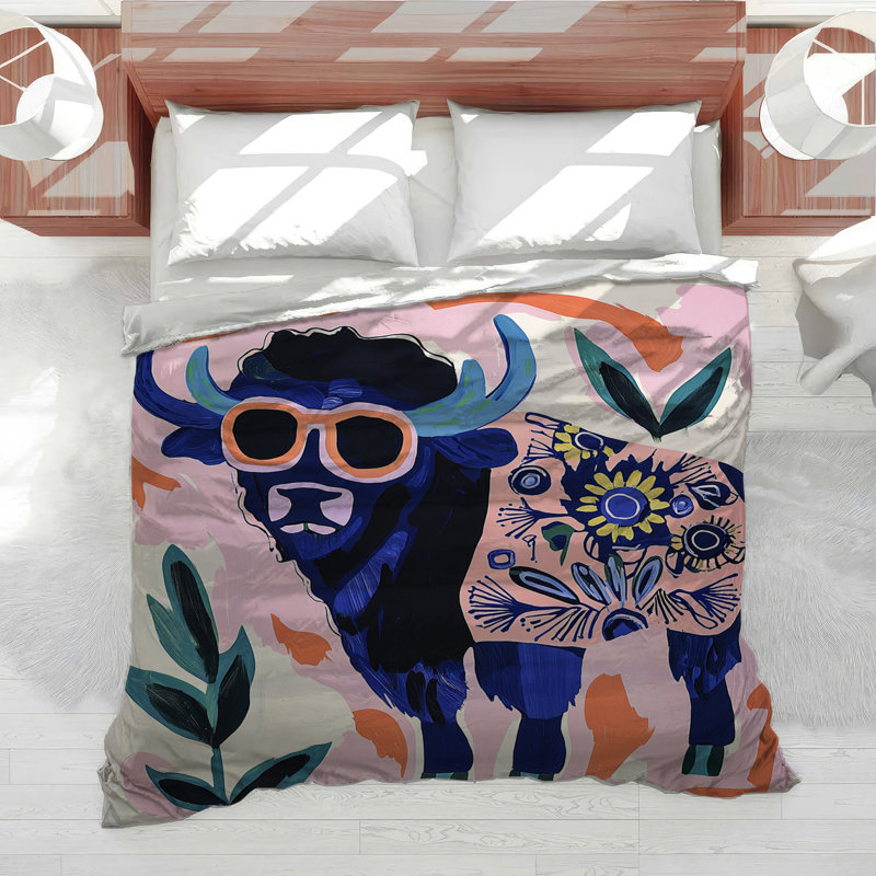 Édredon éclectique Buffalo Bedding, Édredon simple