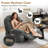 Recliner Chair, Manual Recliner ,small Recliners For Small Space, Soft Fabric Upholstered Recliner With Side Pockets-2142840796