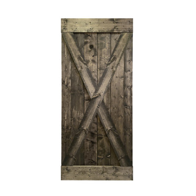 Calhome 84 in. H Barn Door