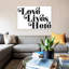 « love lives here », art textuel sur toile-32895849-72222296-72222302