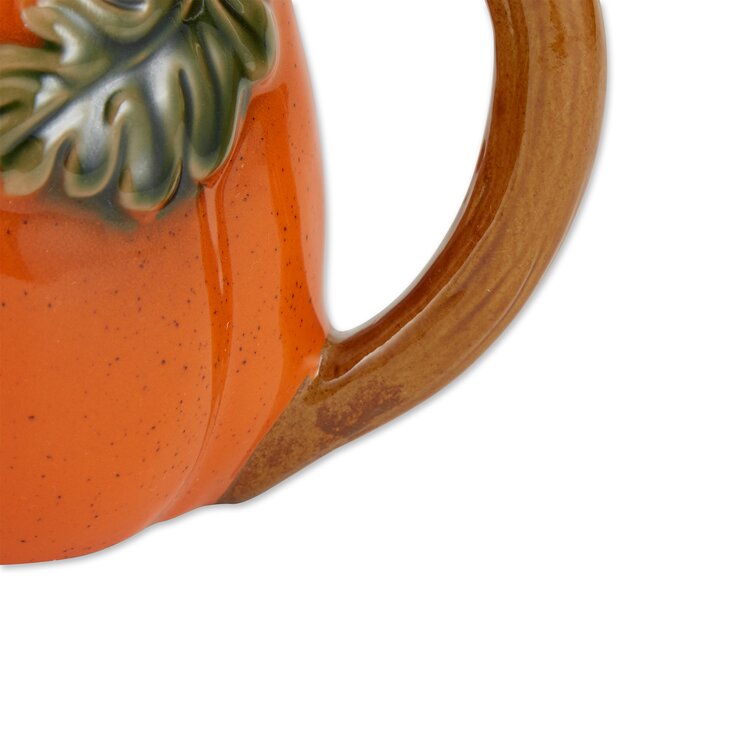 The Holiday Aisle® Barwicks Harvest Pumpkin Coffee Mug 