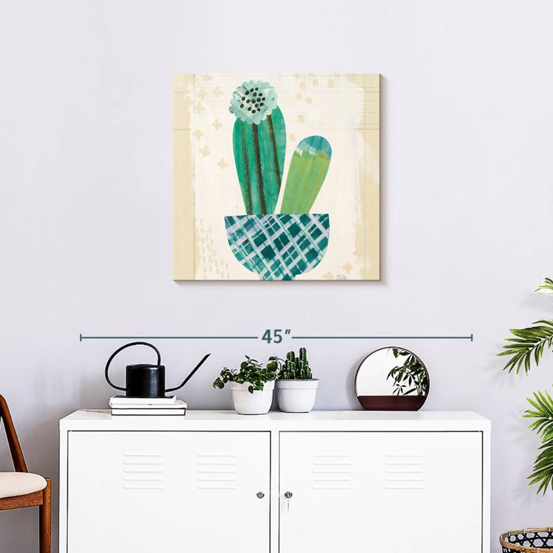 Harnek Collage Cactus III, H 24 po x l 24 po