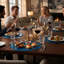 Harbour Housewares - 12pc Round Glass Placemats & Square Coasters Set - 30cm-113318365