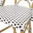 Battaglia Polyethylene (PE) Wicker Outdoor Stool-1343491199