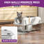 Charliann Stainless Steel Litter Box with Scoop-196313841
