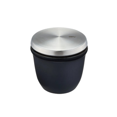 Gefu Stainless Steel No Power Source Required / Manual Electric Salt and Pepper Shaker Set