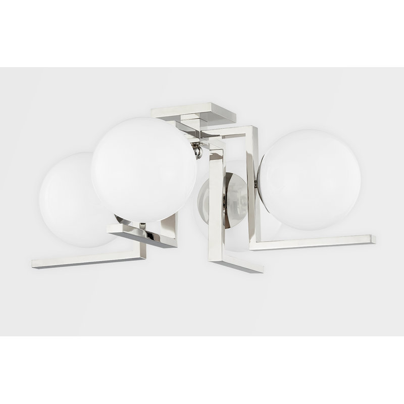 Tanner 9 - Light Chandelier, Polished Nickel