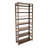 Flip Flop High Folding, No Tools Assembly, Solid, Wood Bookcase-690265969-787470447