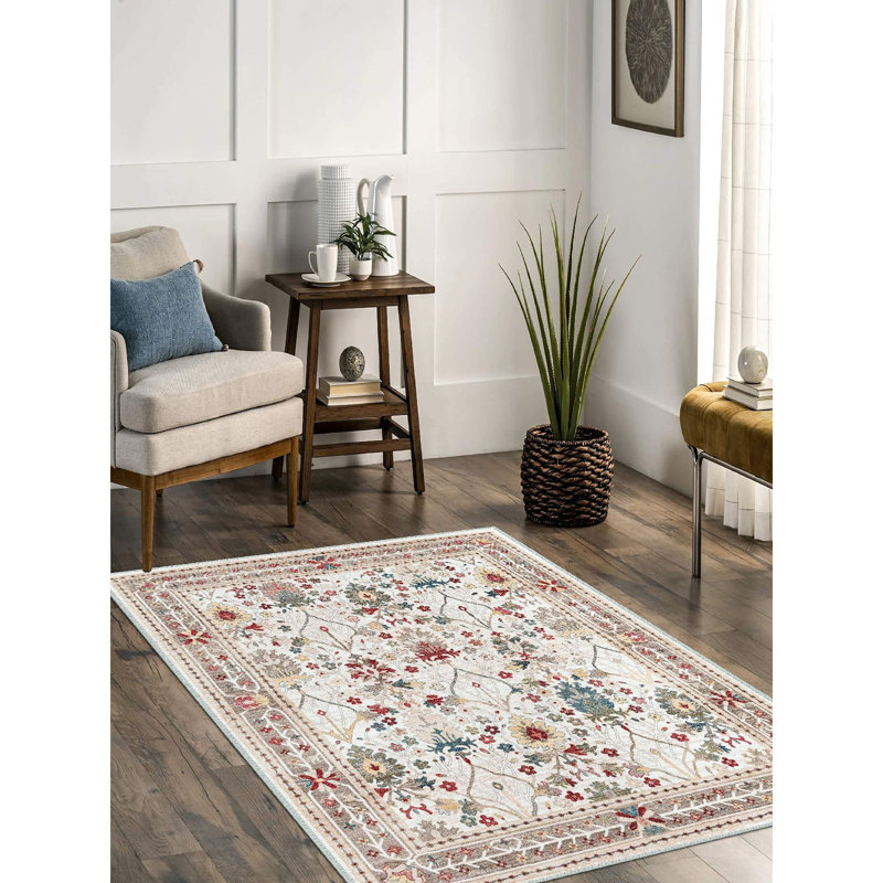 Braelei Ikat Indoor / Outdoor Area Rug