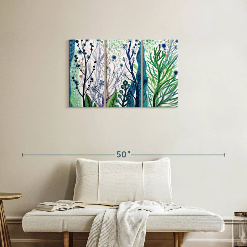 Harnek Algae, 20" H x 33" W