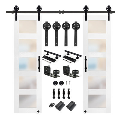 Porte standard en verre semi-solide