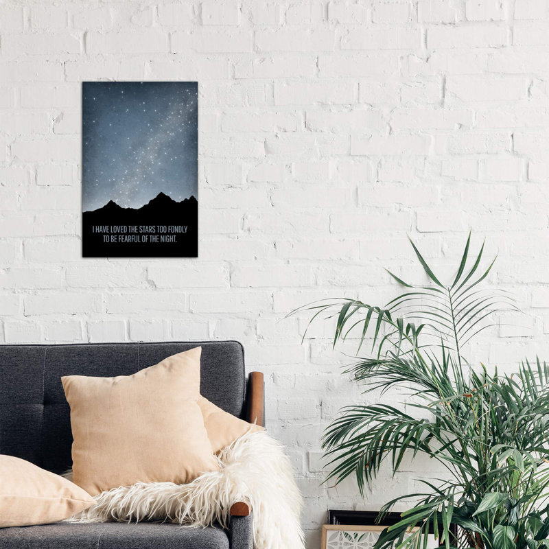 I Have Loved The Stars - Wrapped Canvas Print, 66.04 cm H x 45.72 cm W x 1.91 cm D