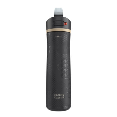 Contigo x Ally Love Ashland Chill 2.0 Stainless Steel Water Bottle + AUTOSPOUT Lid 24oz, Stellar Jay