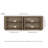 Celicia Rectangular TV Stand for TV's up to 75"-1245950071